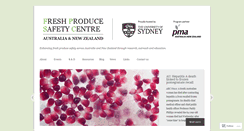 Desktop Screenshot of freshproducesafety-anz.com